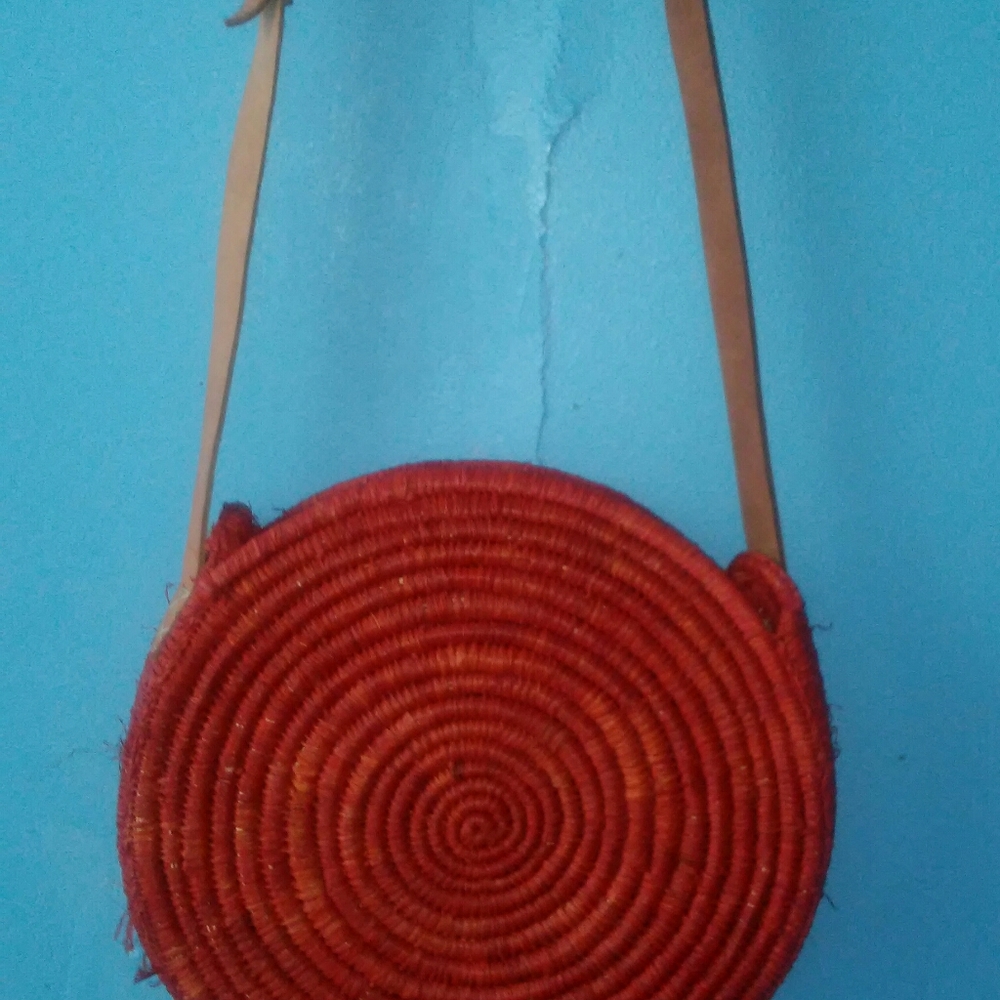 Red vintage bag - Picture 5 of 5